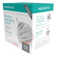 Nanobébé Transition Bottle - Pink 